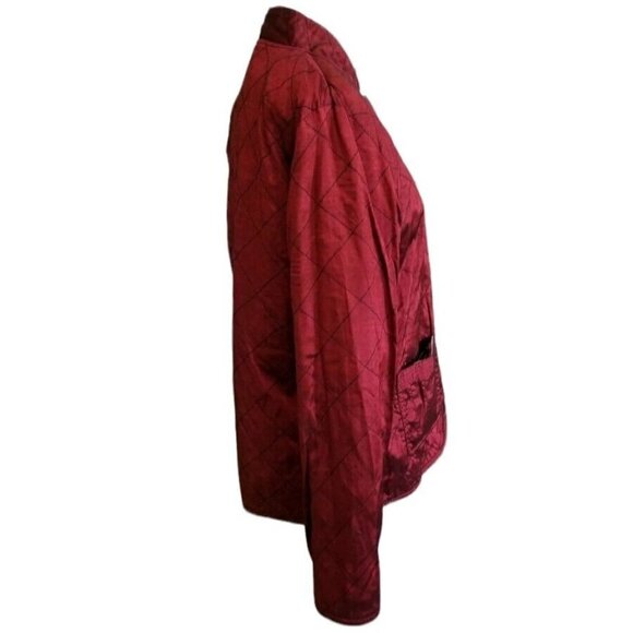 Vintage Size Small Reversible Jacket Patchwork Velvet and Silk Blend Yak Magik - Picture 7 of 12